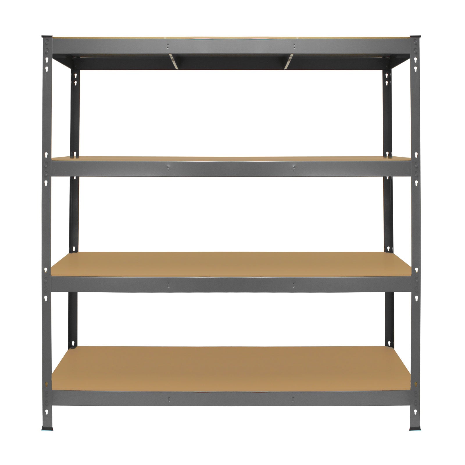 Monster Racking Q-Rax Heavy-Duty Storage Shelving – 160 cm Wide x 60 cm Deep – Grey