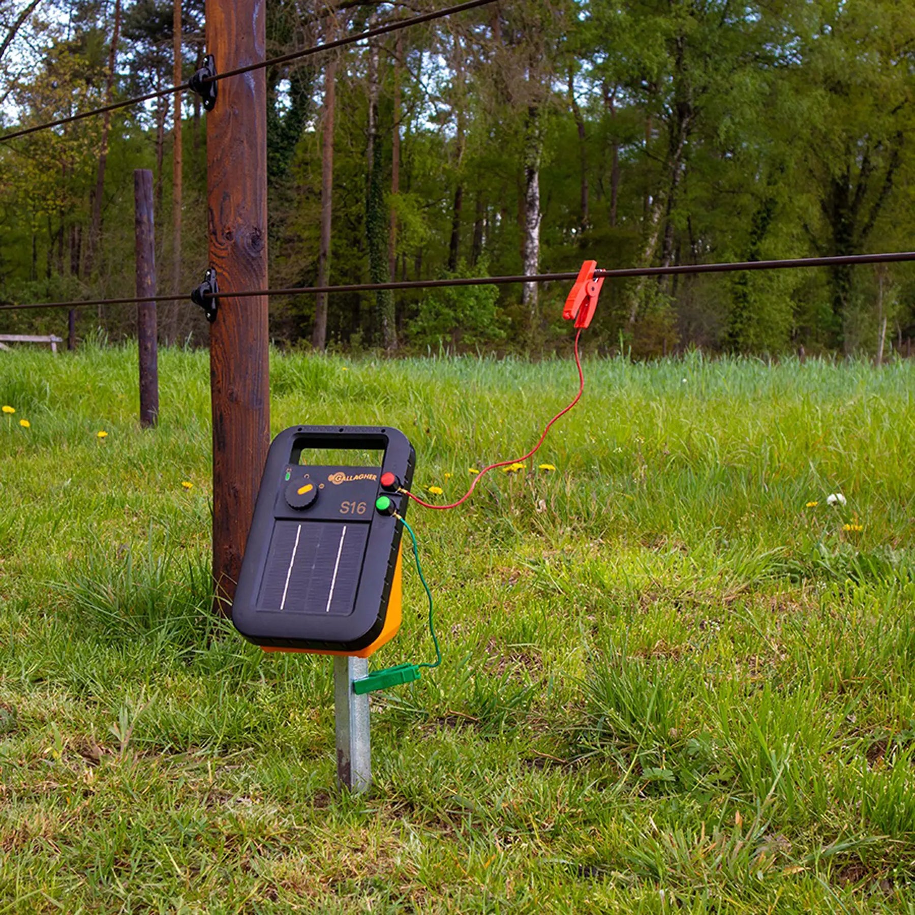 Gallagher Stand for S range Solar energisers, length 90cm