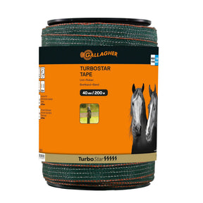 Gallagher TurboStar tape 40 mm Super (green, 200 metres)