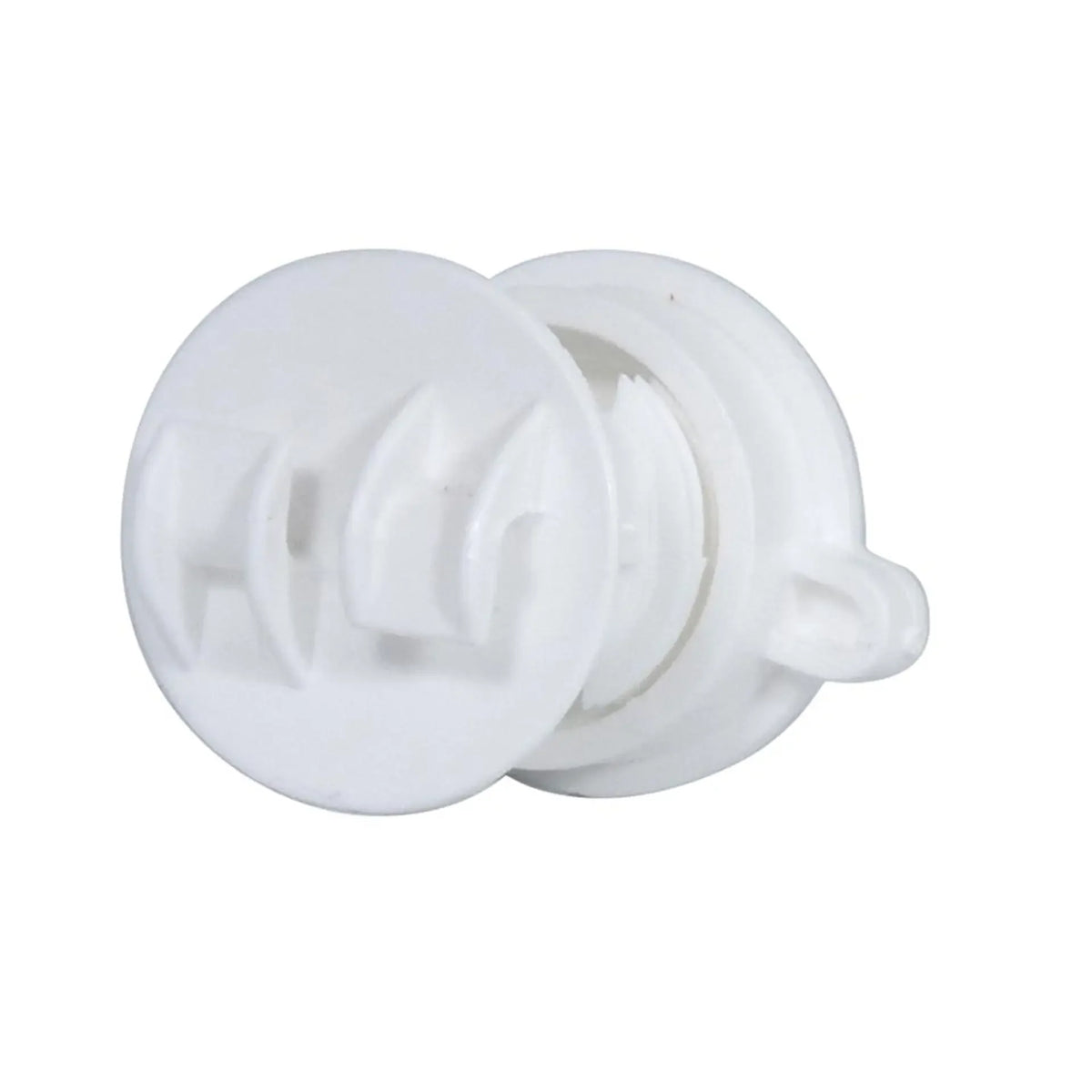 Gallagher Screw insulator (screw-on rod insulator) (white, posts ø 6-14mm, pack of 10)