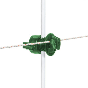 Gallagher Screw insulator (screw-on rod insulator) (green, posts ø 8,5-13mm, pack of 250)