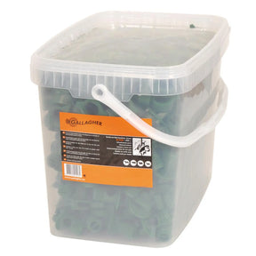 Gallagher Screw insulator (screw-on rod insulator) (green, posts ø 8,5-13mm, pack of 250)