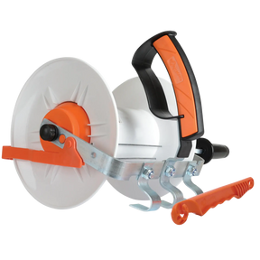 Gallagher Premium Large Geared Reel 1200m Electric Fence Heavy Duty Fencing Wire Winder