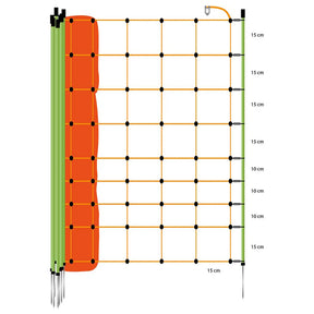 Gallagher Goat net, single pin, 105cm, 50m