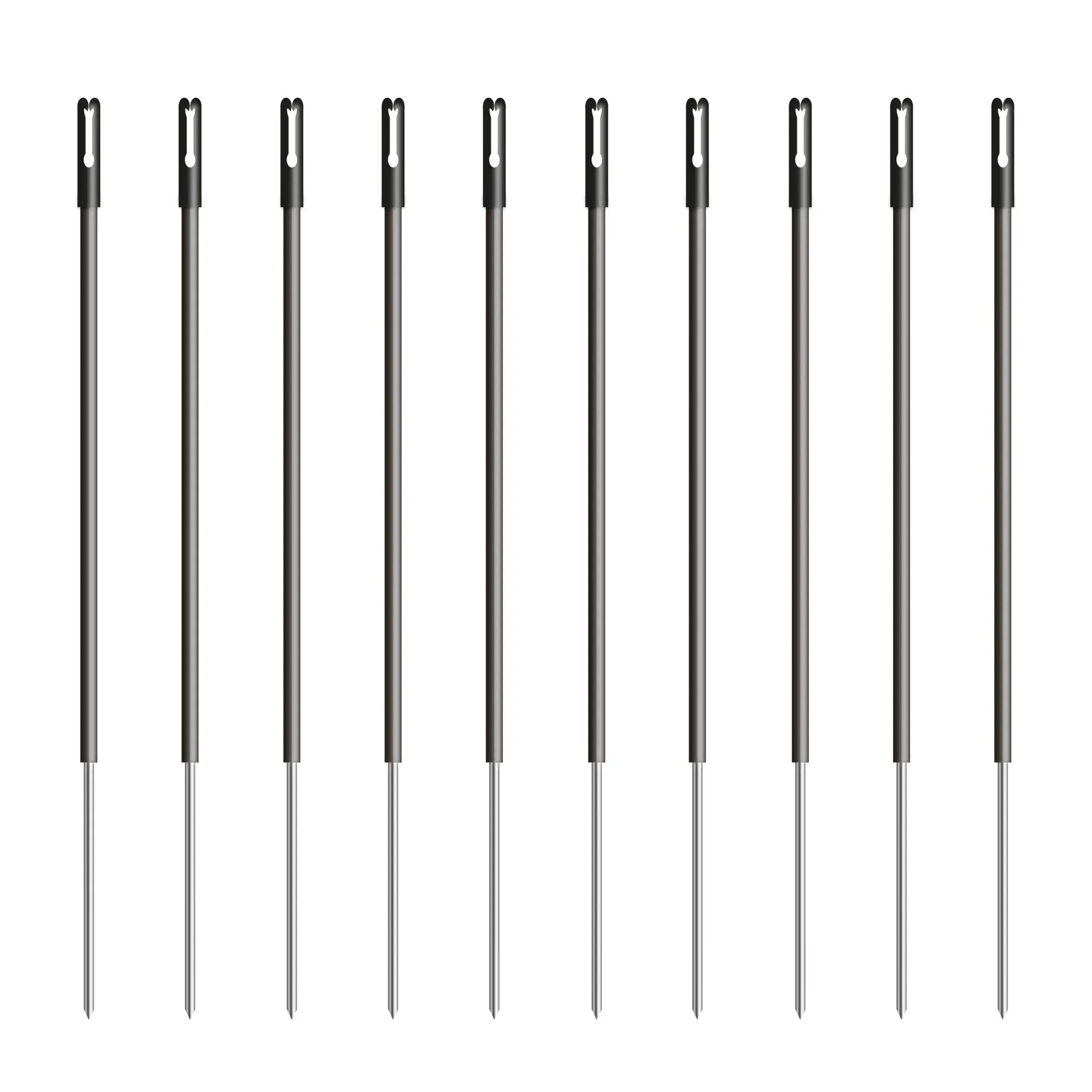 Gallagher Plastic post (black, 0,50m + 0,20m spike (pack of 10)