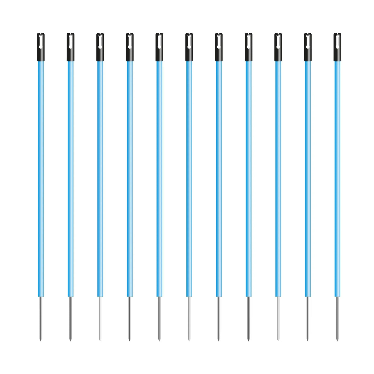Gallagher Plastic post (blue, 0,85m + 0,20m spike (pack of 10)