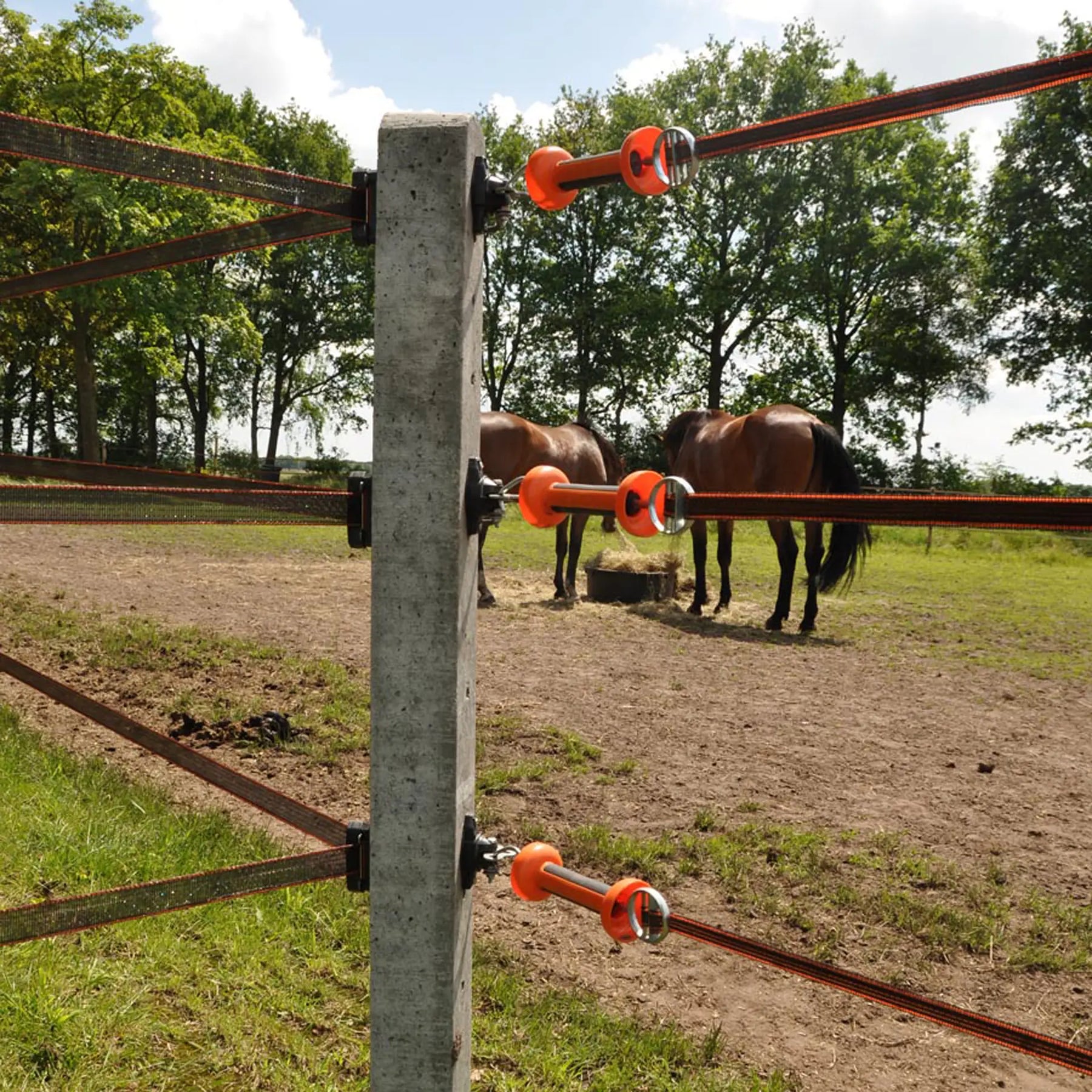 Gallagher Soft Touch Gate Handle Regular, orange - tape (pack of 4)