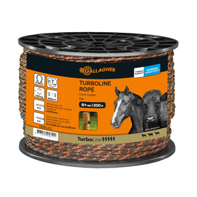Gallagher TurboLine Rope (terra, 200 meter)