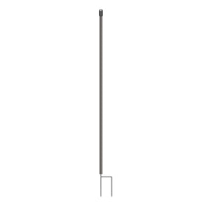 Gallagher Deer post, plastic (black, ø19mm - 1.70 metres, pack of 10)