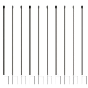 Gallagher Deer post, plastic (black, ø19mm - 1.70 metres, pack of 10)