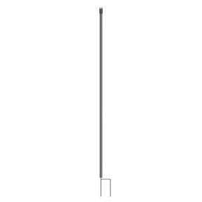Gallagher Deer post, plastic (black, ø19mm - 2.00 metres, pack of 10)
