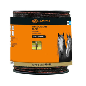 Gallagher Gallagher electric fence tape TurboStar 40mm wide (100m) Terra