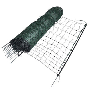 Gallagher Poultry netting, green, single pin, 112cm, 50m