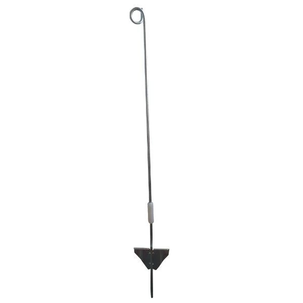 Pigtail Live Post 105cm 10mm Heavy Duty Round Steel Post (10 Pack)