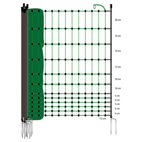 Gallagher Poultry netting, green, double pin, 112cm, 50m