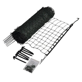Gallagher Rabbit-/hobby net, green, single pin, 65cm, 25m