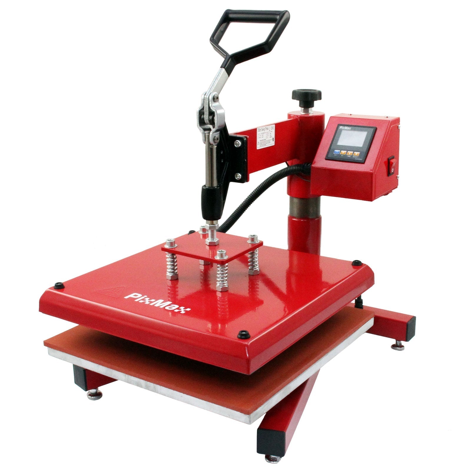 PixMax 38cm Swing Heat Press Bundle with Vinyl Cutter, Printer, and Weeding Pack