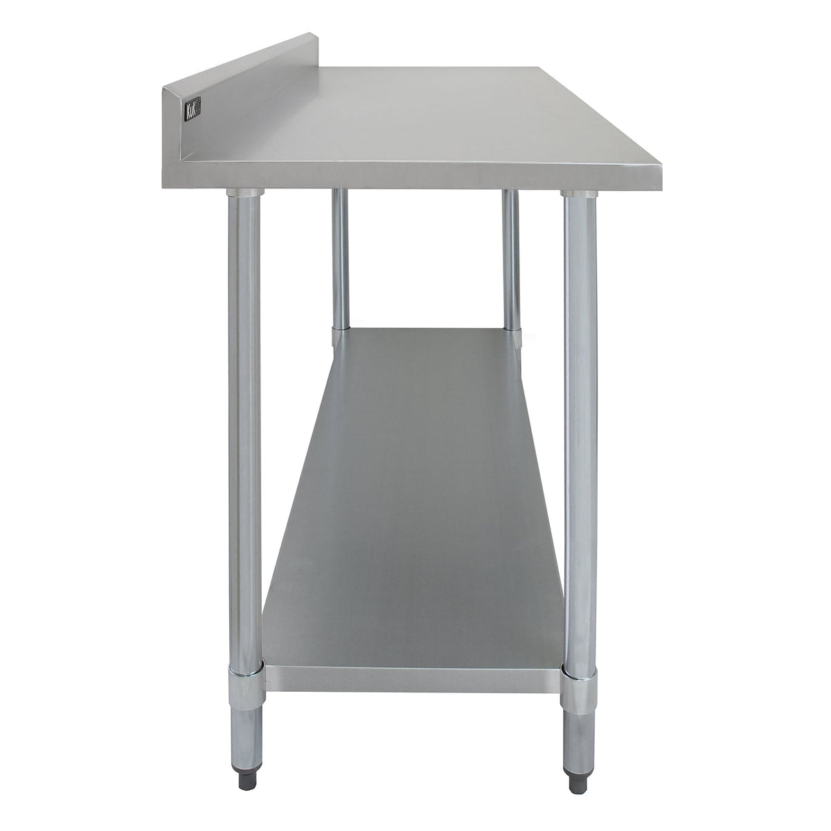 Kukoo 6-Foot Catering Bench with Double Overshelf