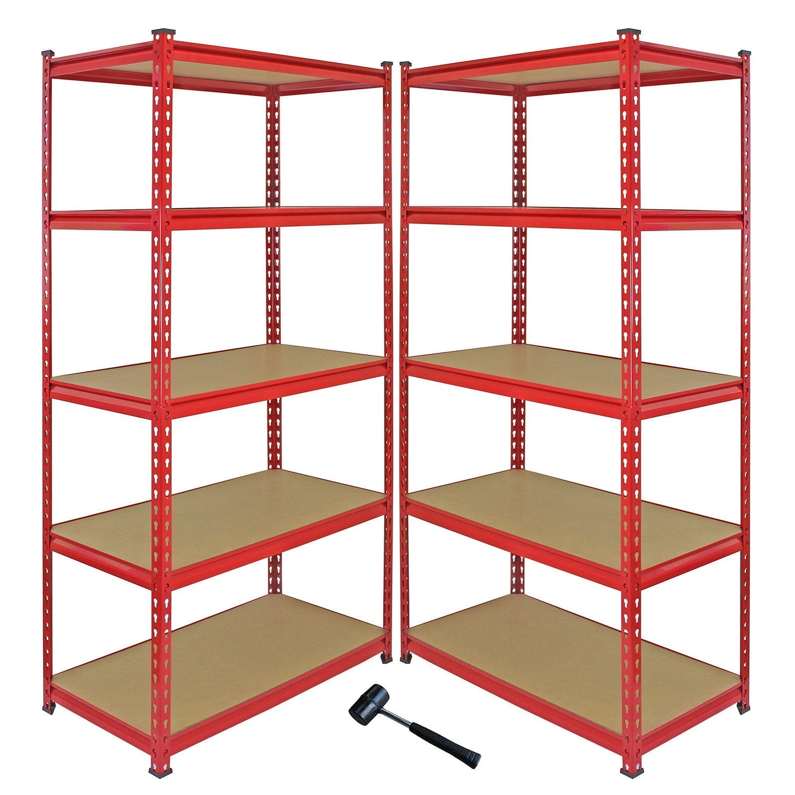 Z-Rax 90 cm Racking Bundle: Corner Shelving and Two Garage Racking Bays