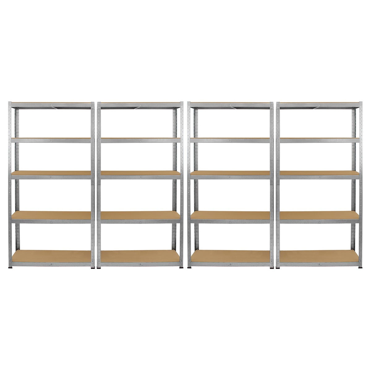 Galwix 90cm Racking Bundle with Corner Shelving and Four Garage Racking Bays