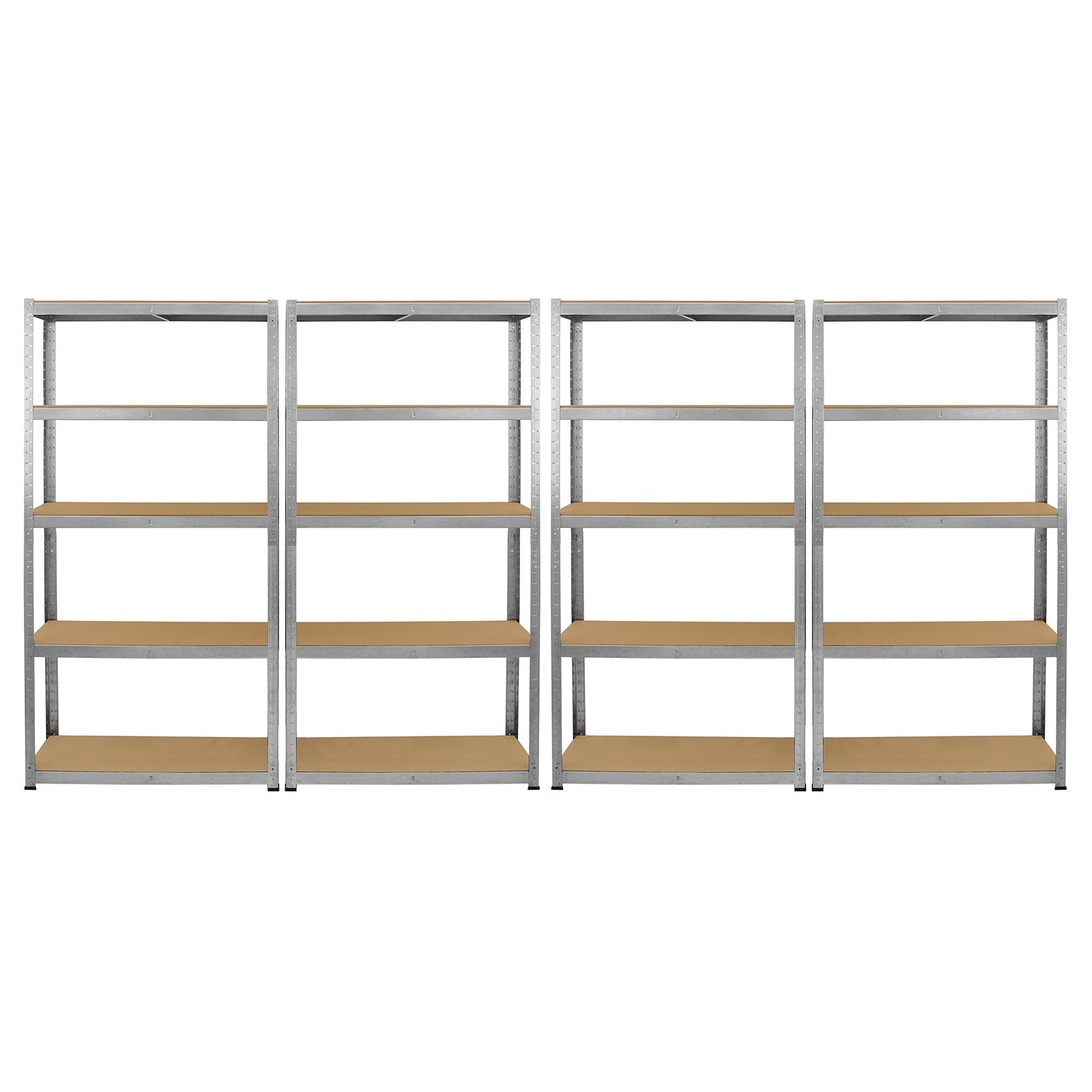 Galwix 90cm Racking Bundle with Corner Shelving and Four Garage Racking Bays
