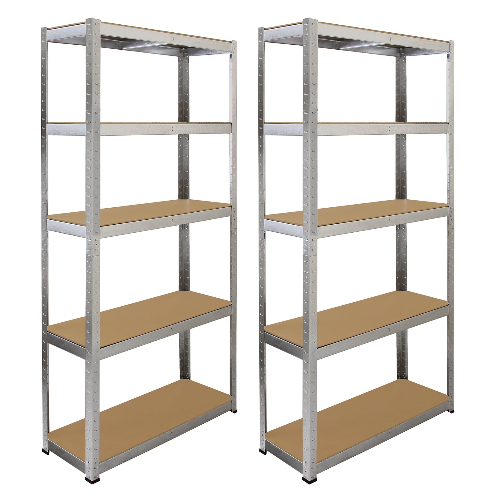 Galwix 90 cm Racking Bundle: Corner Shelving and 2 Garage Racking Bays