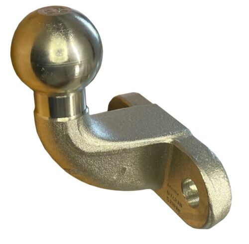 Tow Ball 50mm Flange Hitch and Bracket with Long Neck 3500kg - Road Legal