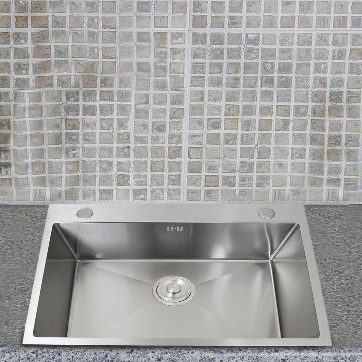 KuKoo Single Bowl Stainless Steel Kitchen Sink