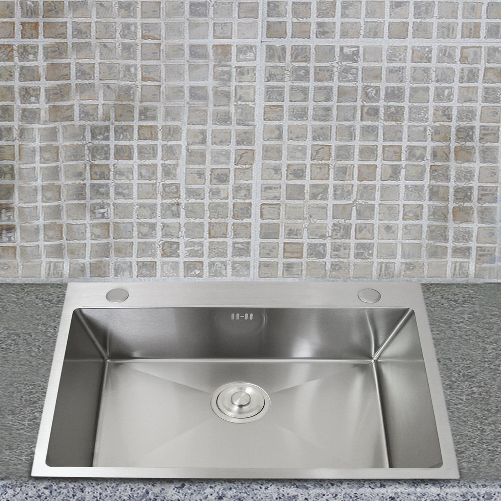KuKoo Single Bowl Stainless Steel Kitchen Sink