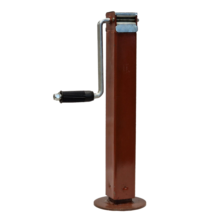 Trailer Jack Telescopic Heavy Duty 70mm Box Stand Tow Bar Lift - Max Load 3000kg