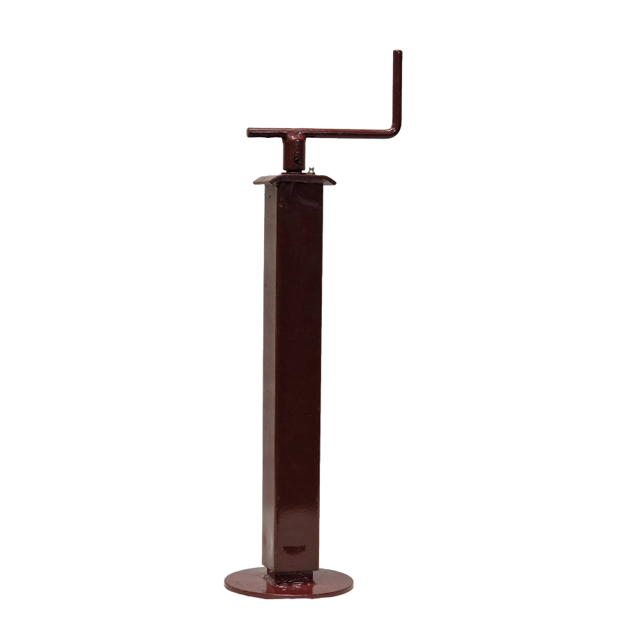 Trailer Jack Telescopic Heavy Duty 50mm Box Stand Tow Bar Lift - Max Load 500kg