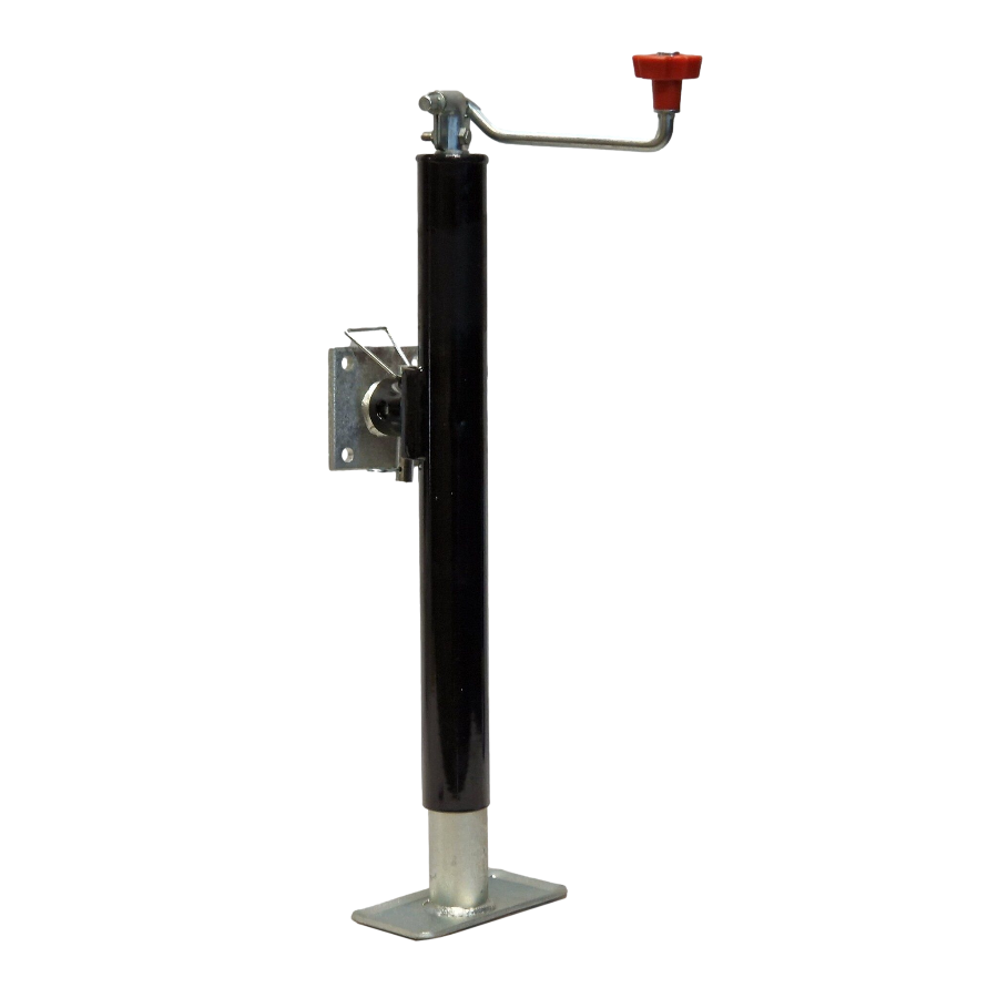 Trailer Jack Telescopic Heavy Duty Stand Tow Bar Lift Max Load 900kg (Bolt-On)