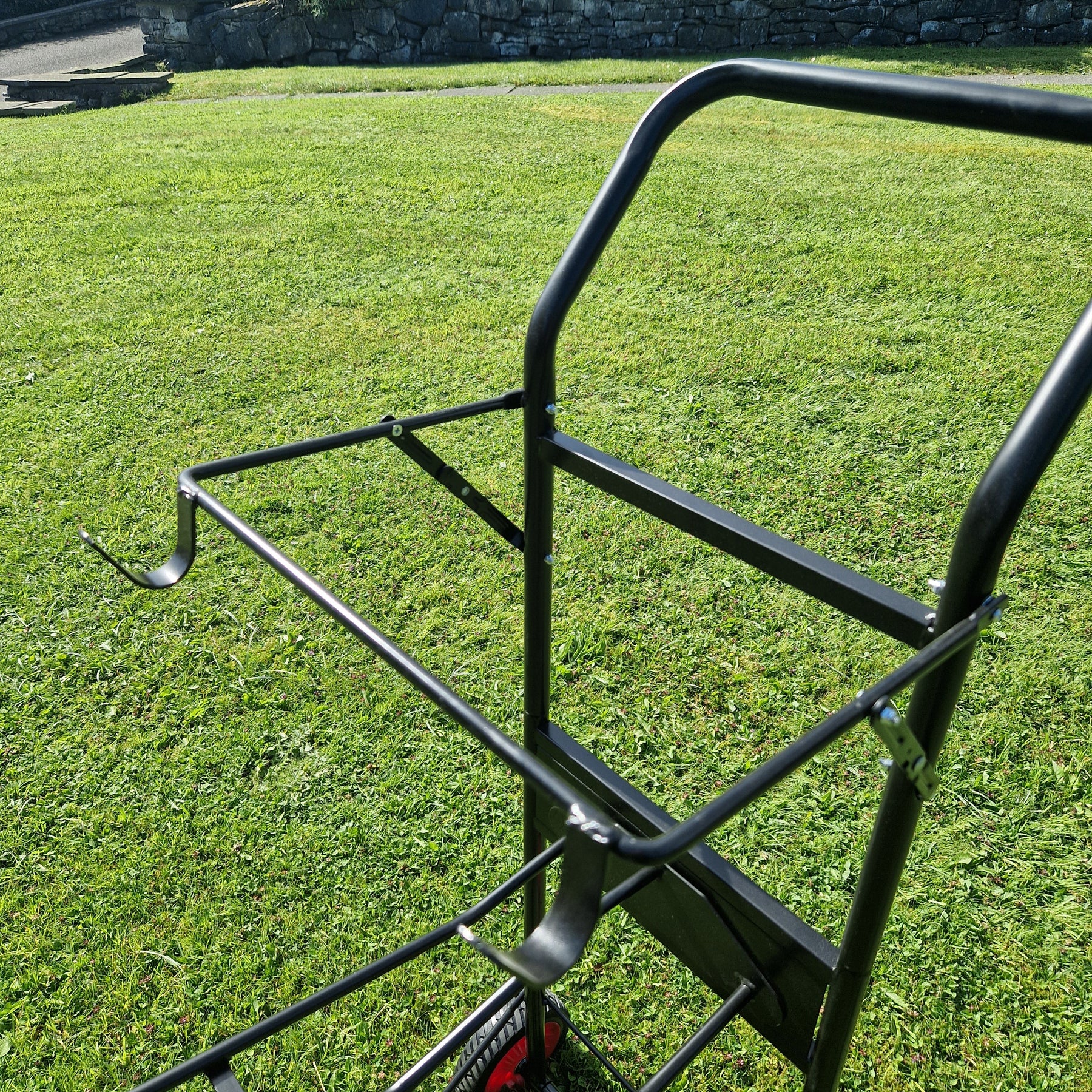 Saddle Rack Stand Trolley 3 Tier Tack Bridle Caddy Show Rack Storage Trolley
