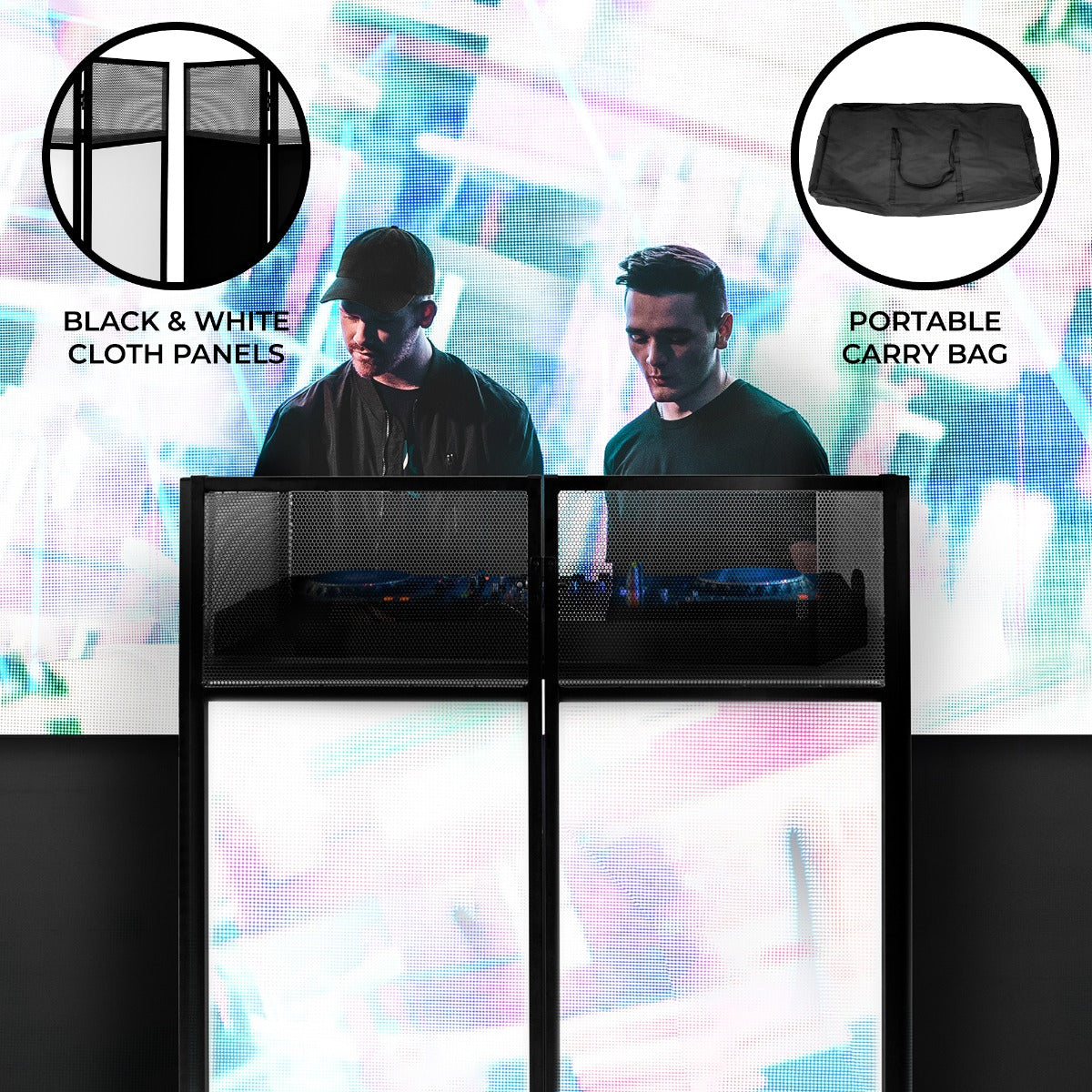 DJ Disco Booth - Professional DJ Booth for Stage, Club, and Event Setups