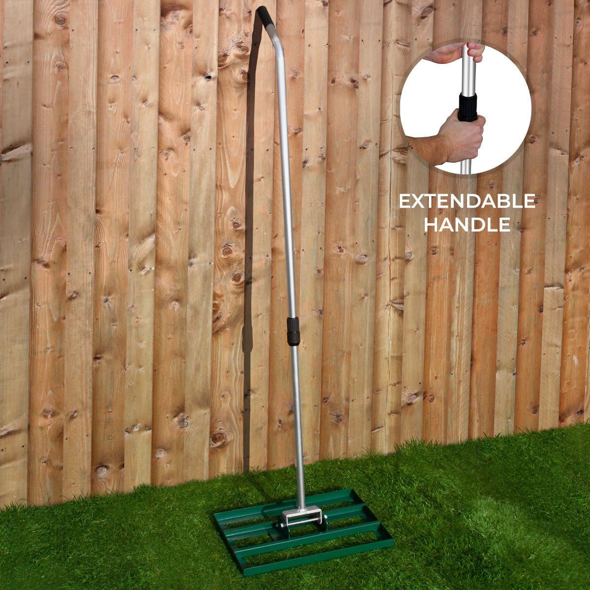 T-Mech 50 cm Lawn Leveller - Green