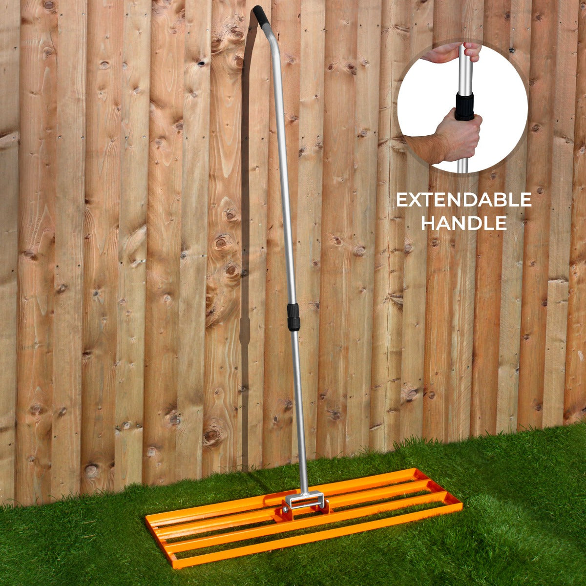 T-Mech 100 cm Lawn Leveller – Orange