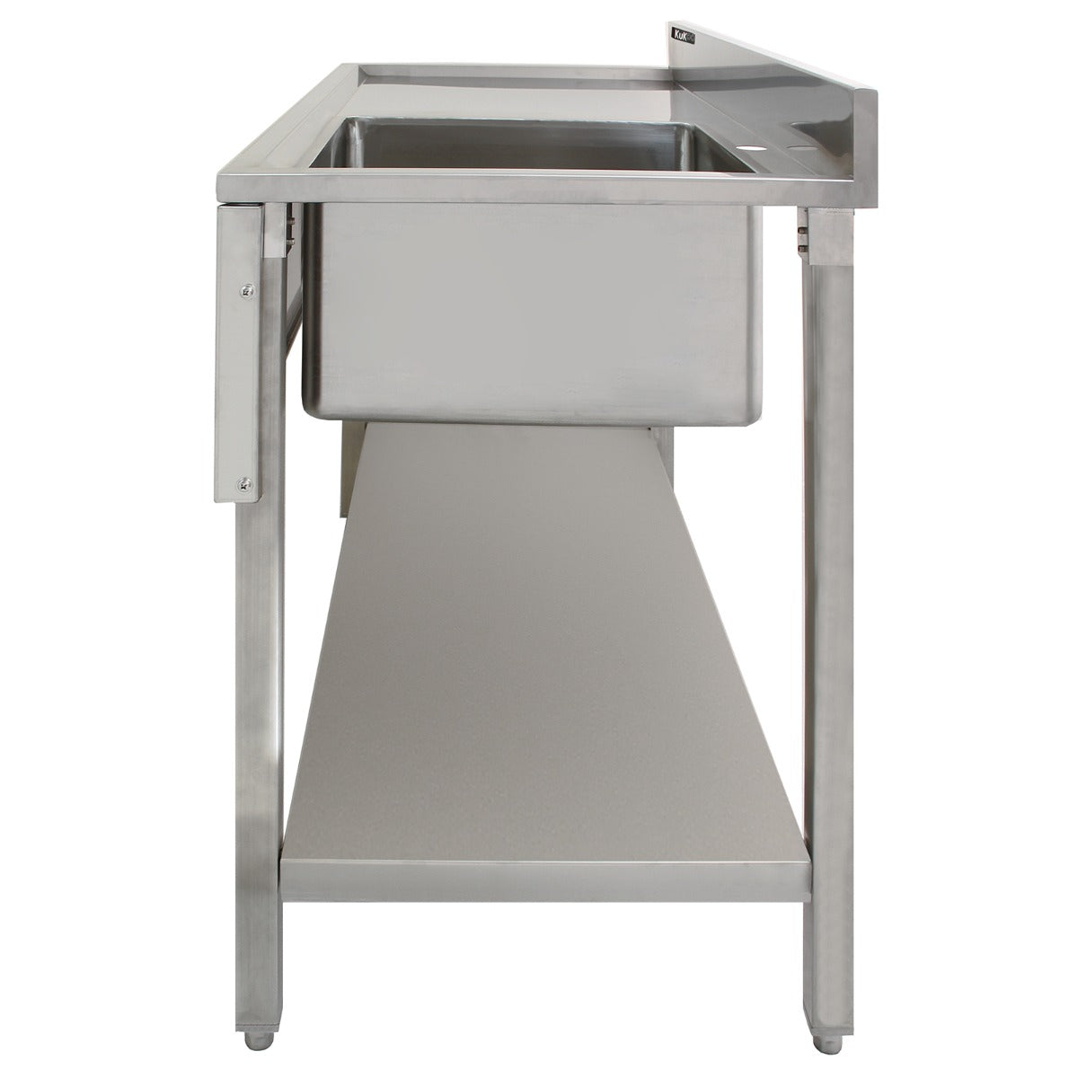 KuKoo Stainless Steel Catering Sink with Left-Hand Drainer