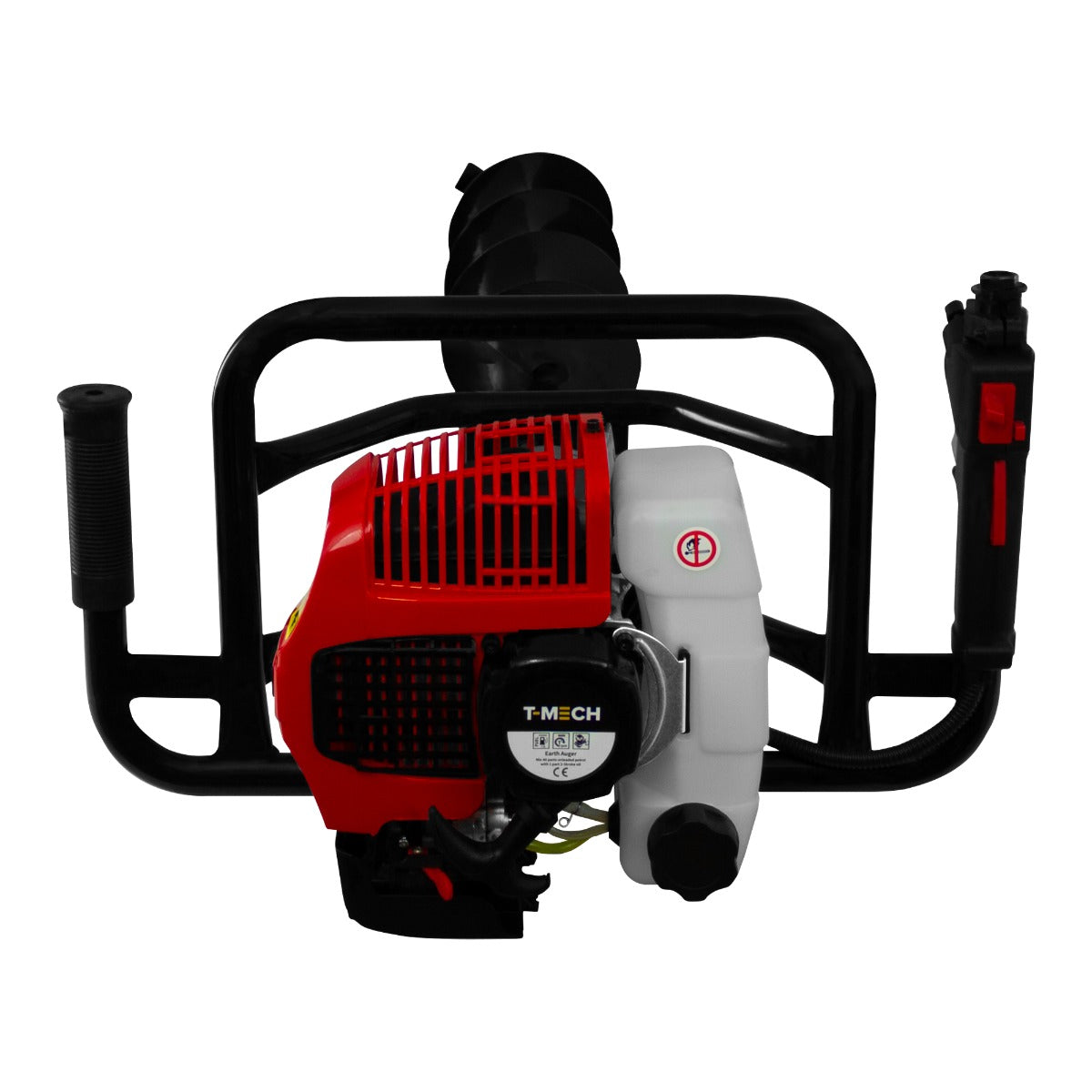 T-Mech Earth Auger and 4-Stroke Post Driver - 120mm Auger Bit