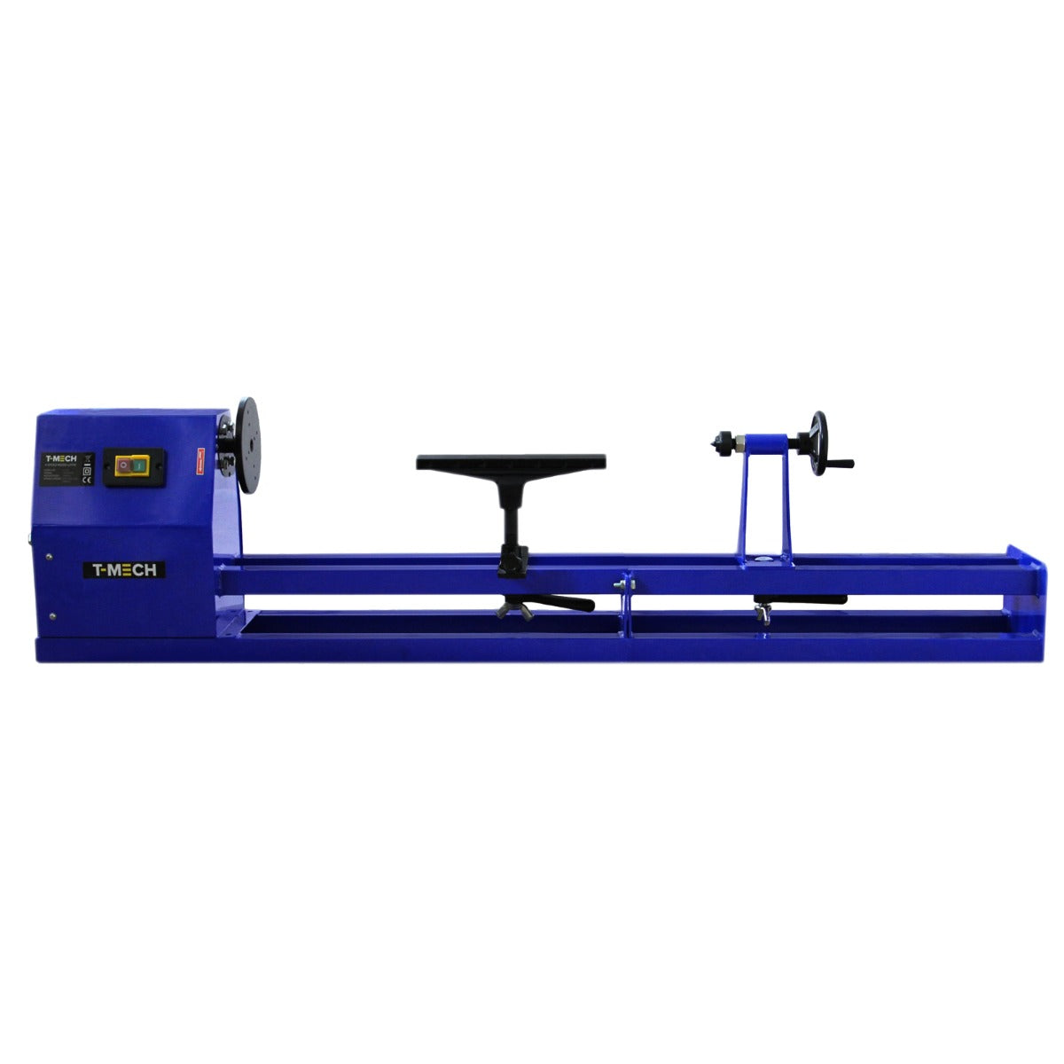 Wood Lathe with 4-Jaw Chuck and Accessories