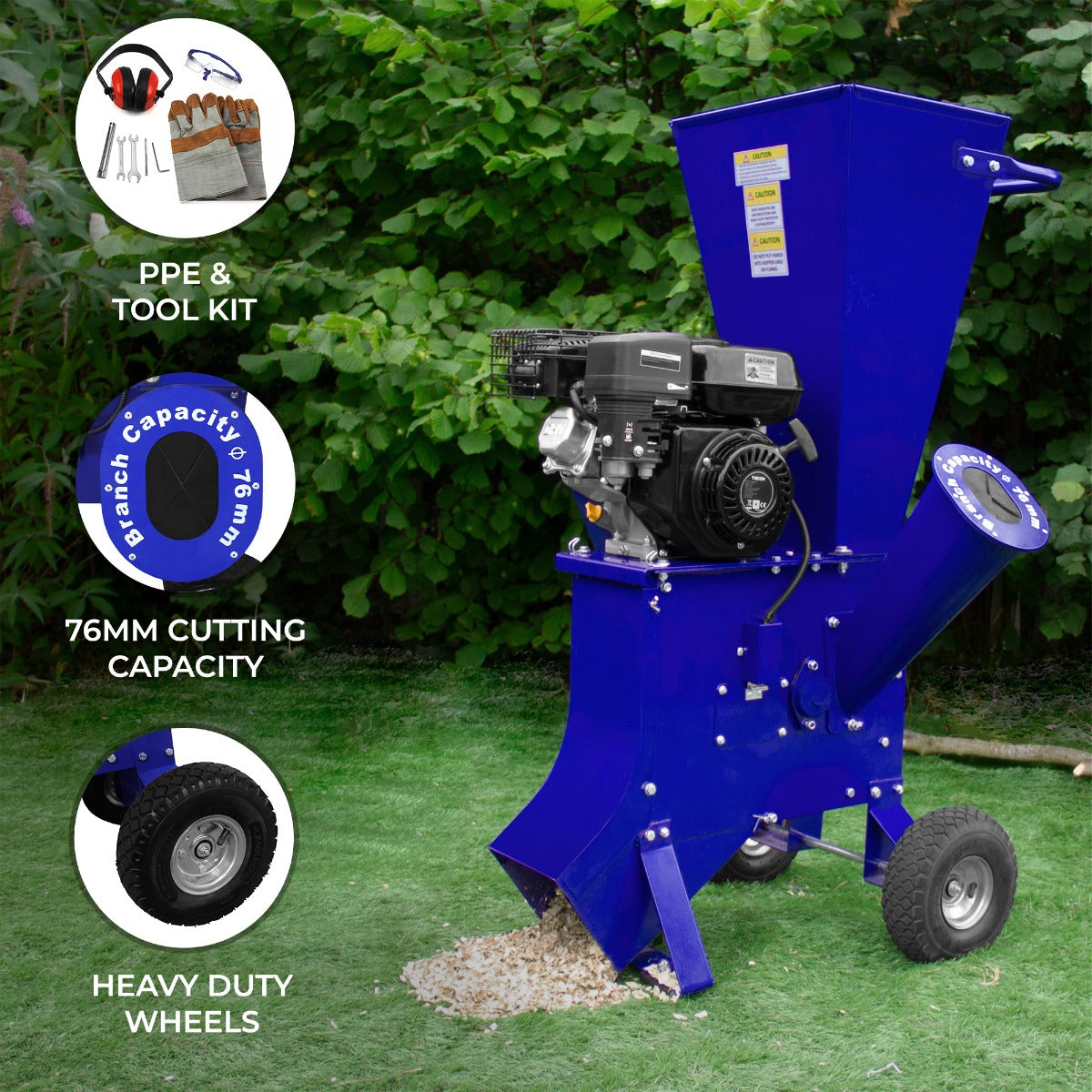 T-Mech 7-HP Wood Chipper