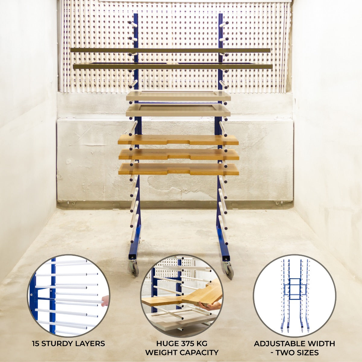 Combi Spray-Drying Rack on Trolley