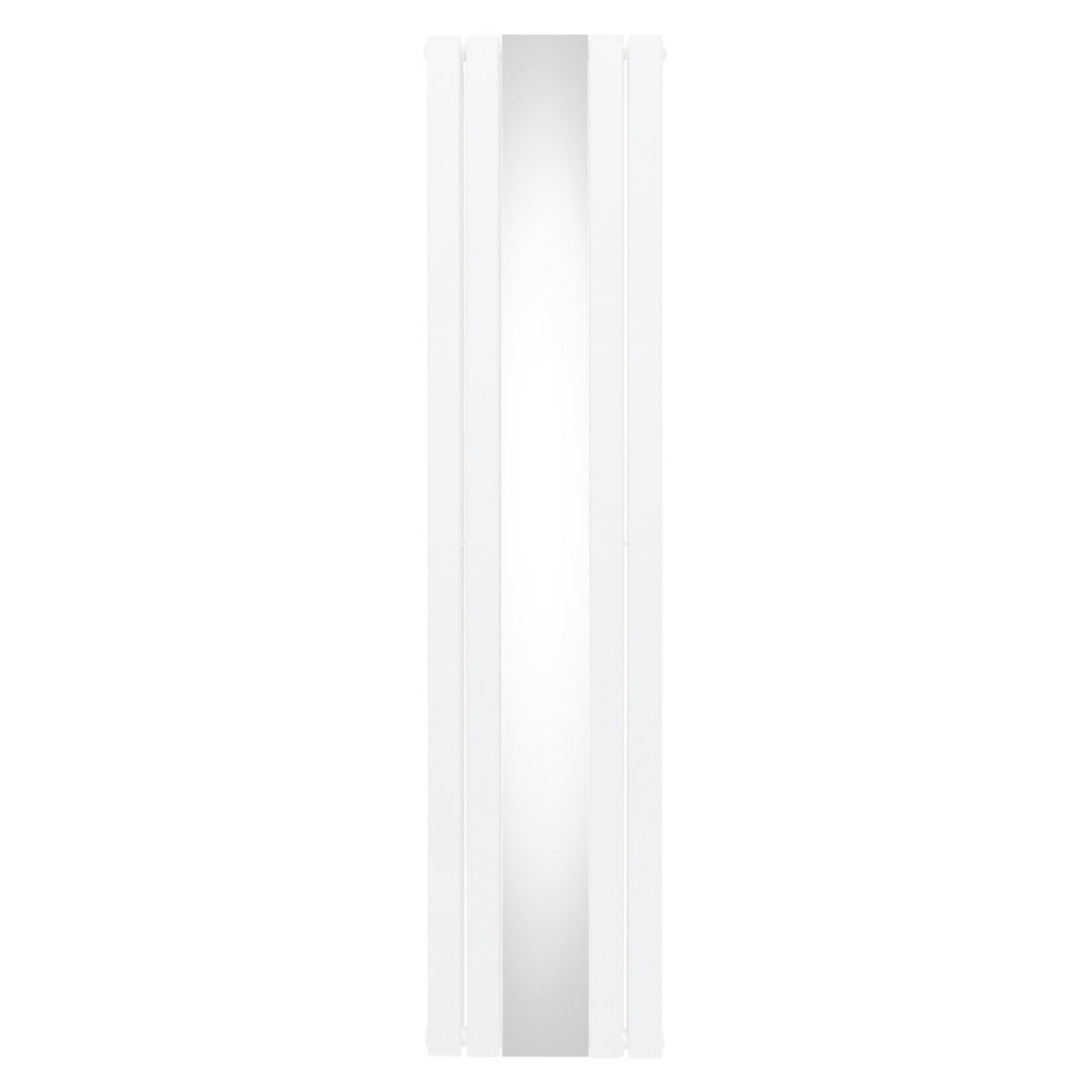 Flat Mirror Radiator 1800 x 425 mm White