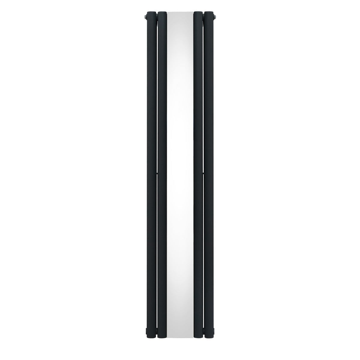 Oval Mirror Radiator 1800 x 380 mm – Anthracite Grey