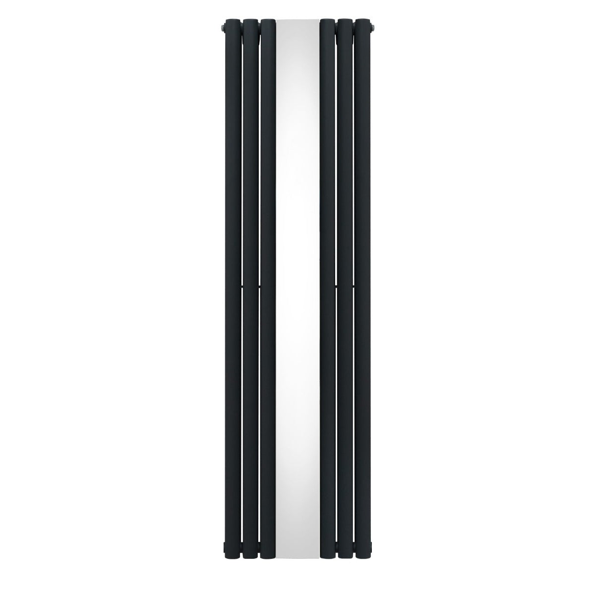 Oval Mirror Radiator 1800 x 500 mm Anthracite Grey