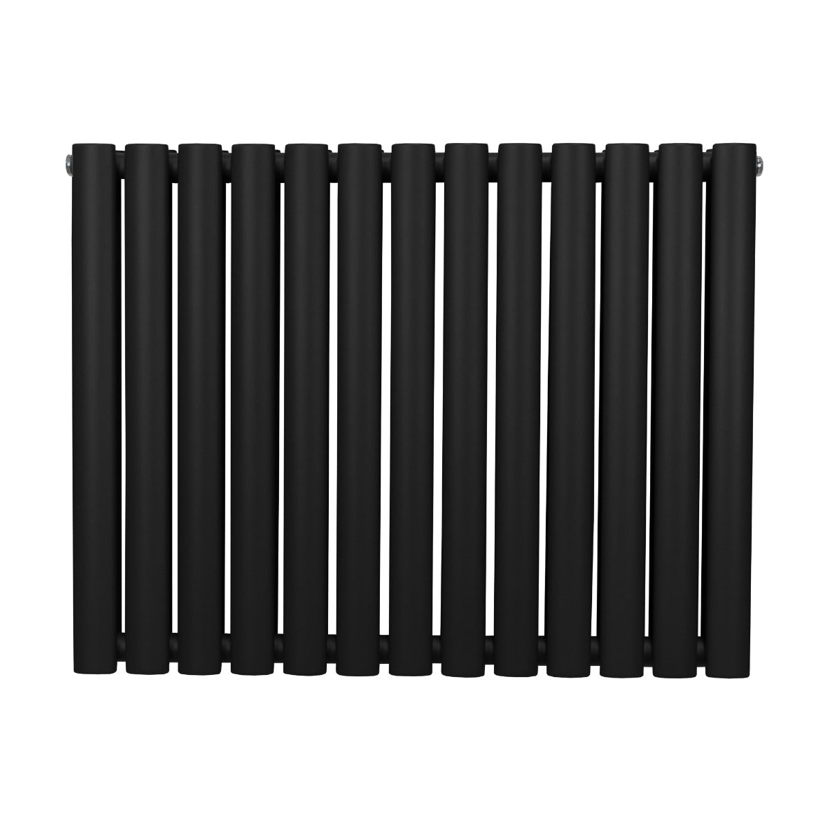 Oval Column Radiator - 600 x 780 mm - Black