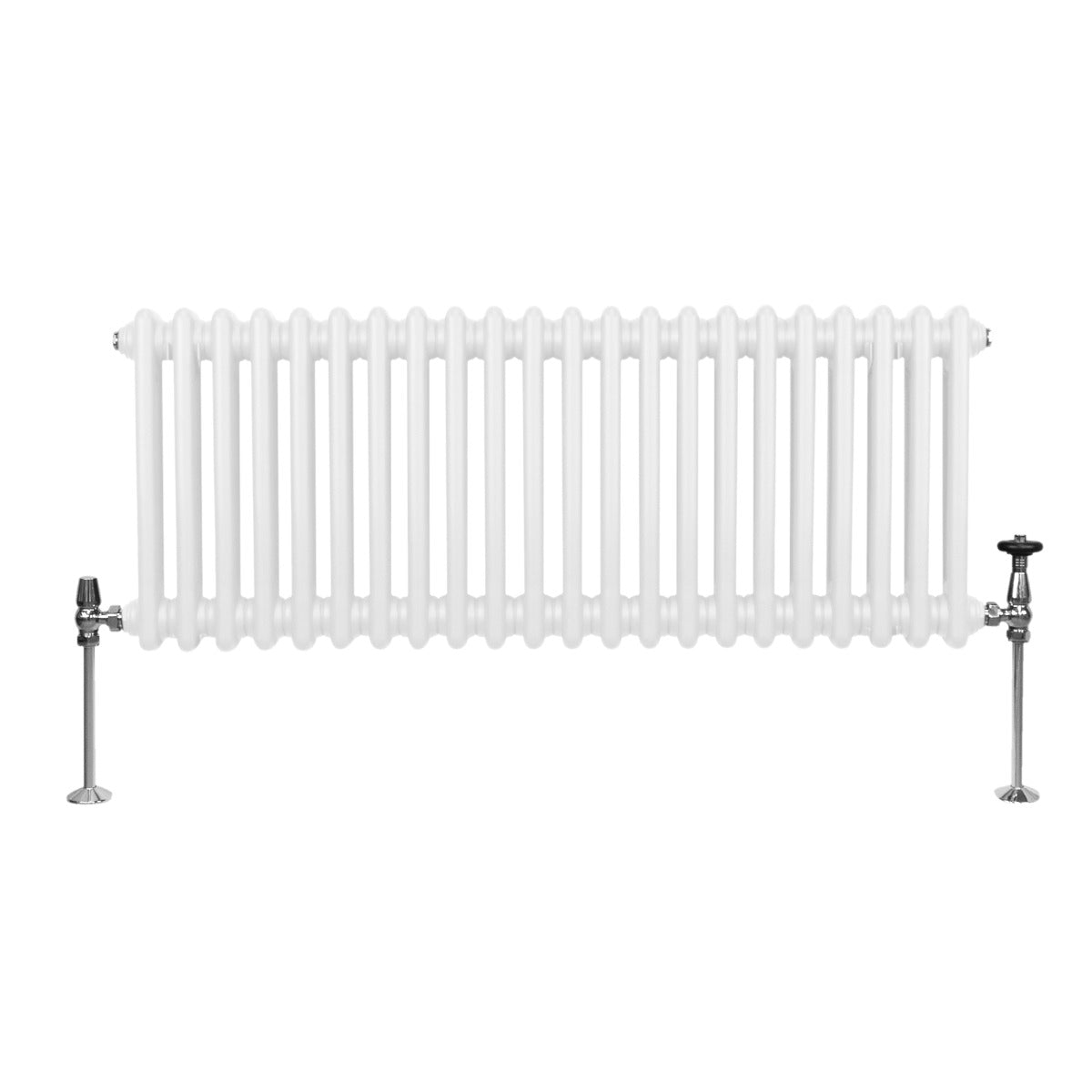 Traditional Two-Column Radiator, 300 x 1012 mm, White