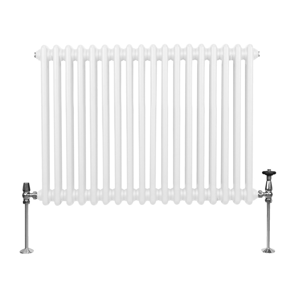 Traditional Two-Column Radiator, 600 x 832 mm, White