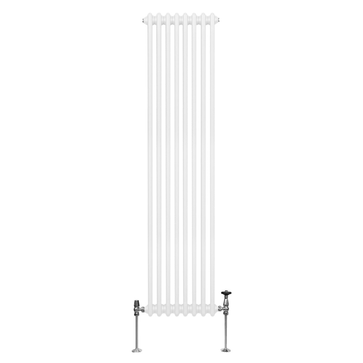 Traditional Two-Column Radiator, 1800 x 382 mm, White