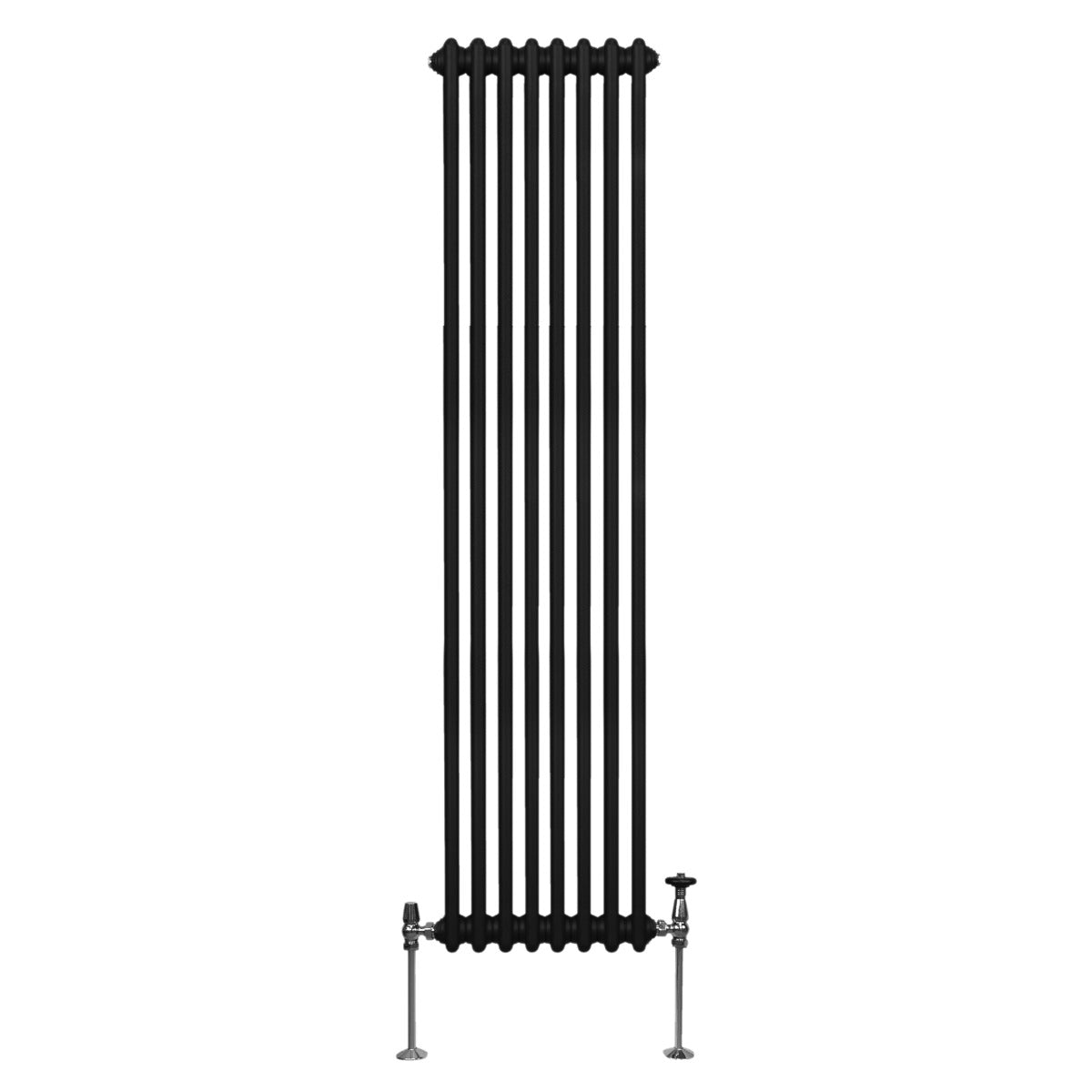 Traditional 2-Column Radiator (1800 x 382 mm) – Black