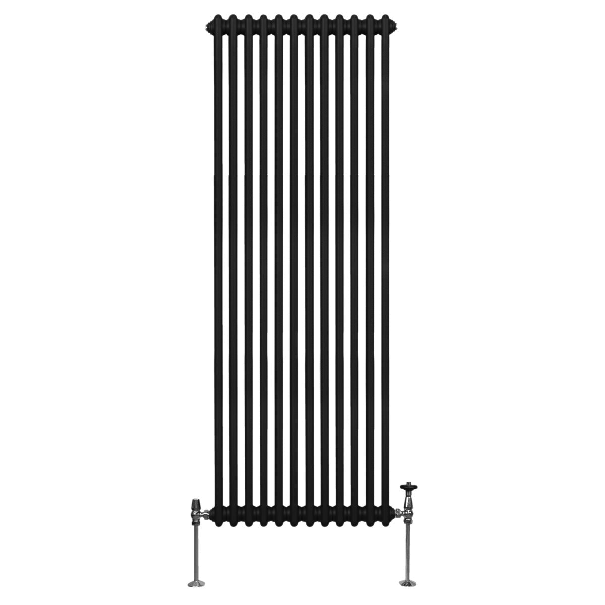 Traditional 2-Column Radiator – 1800 x 562 mm – Black